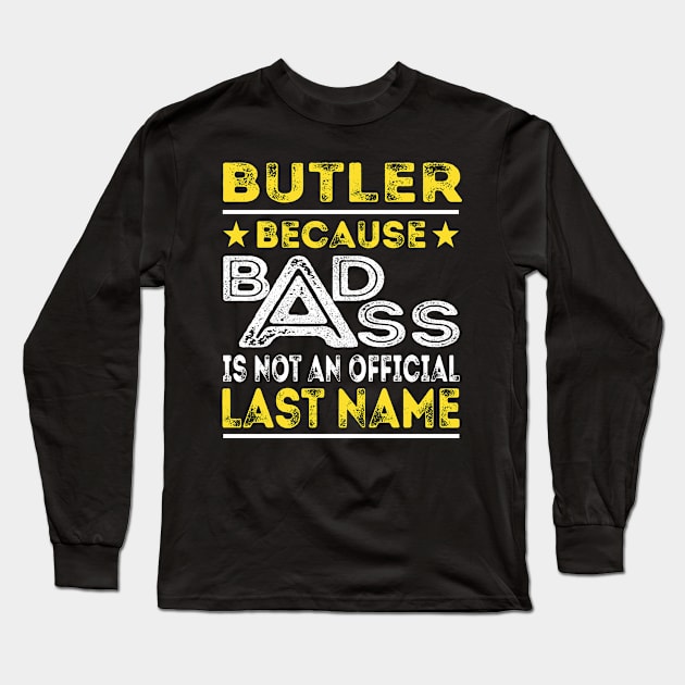 BUTLER Long Sleeve T-Shirt by Middy1551